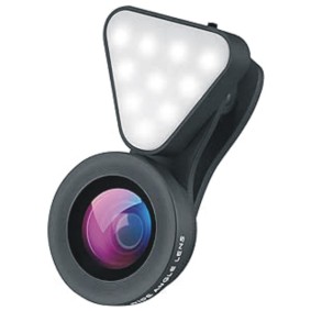 Rechargeable LED Selfie Light, Multi-Level 10X