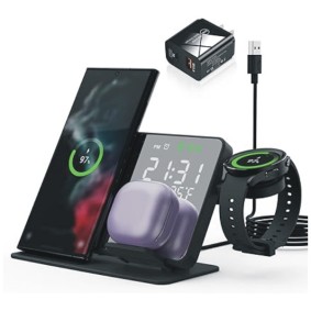 Wireless Charging Station for Samsung Devices With Charger