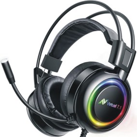 PC Headset with Dynamic Sensory & Noise-Cancelling Mic