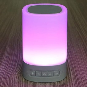LED Lamp Colorful Bluetooth Speaker