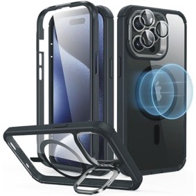 ESR for iPhone 15 Pro Max Case, Full Body Shockproof Case Compatible with MagSafe
