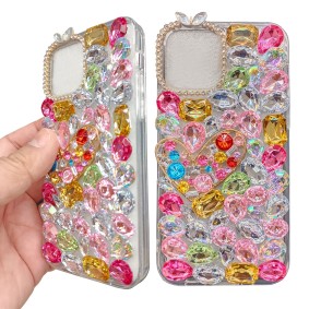 iPhone 12 Pro Diamond Rhinestone Case - Fancy Back Cover