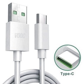 Super VOOC Flash Charging C-Type Data Sync Charging Cable