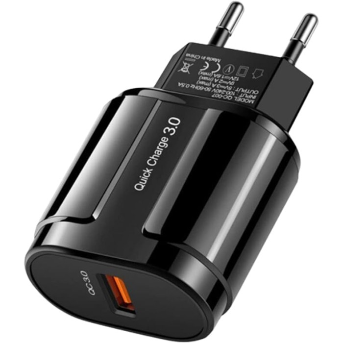 18W QC 3 mobile fast charger Adapter