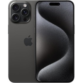 Apple iPhone 15 Pro Max - 256GB – 512GB, 1TB - Titanium Black