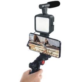 5 in 1 Vlogging Kit for Mobile Phone & Digital Cameras