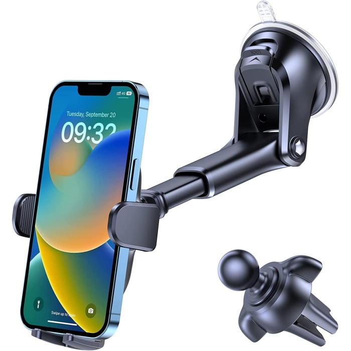 3-in-1 phone mount with Suction Cup - car mount
