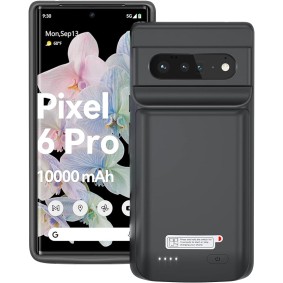Google Pixel 6 Pro 10000mAh Protective Battery Case 