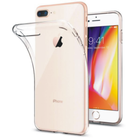 Apple iPhone 8 Luxury Fashion Clear Silicone Phone Cases