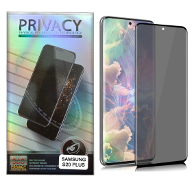Privacy Screen Protector Tempered Glass 360 for Samsung S20 Plus Anti-Spy
